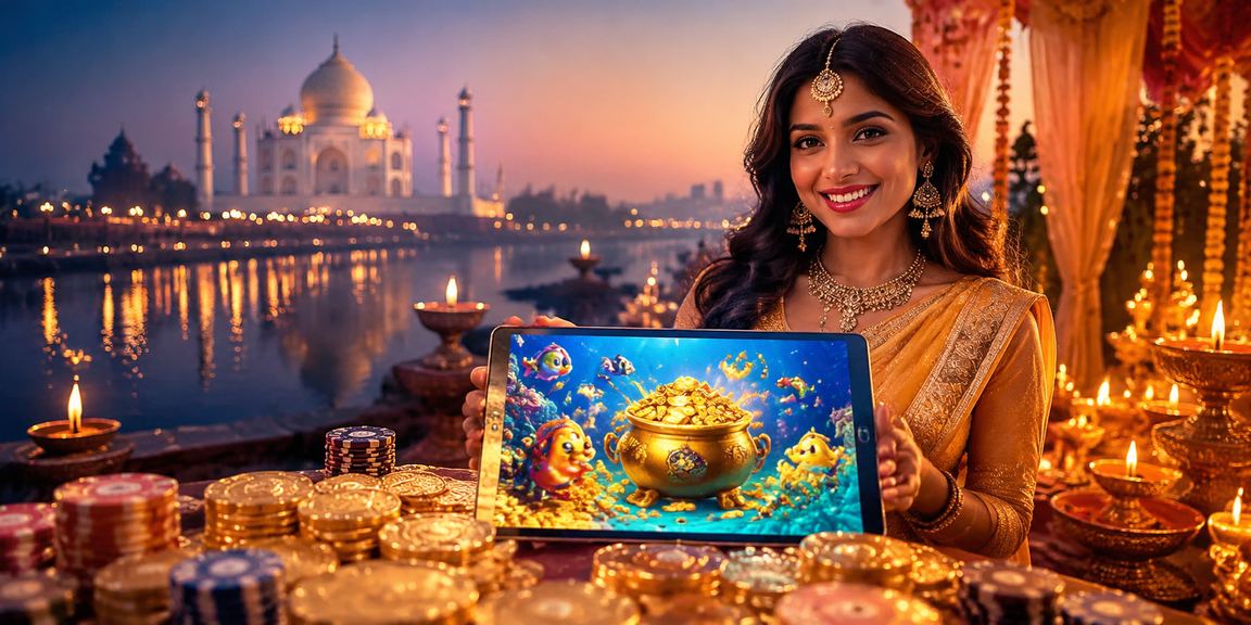 Live casino dealer interacting with players